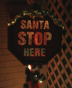 Santa Stop Here